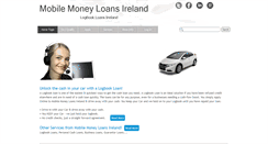 Desktop Screenshot of mobilemoneyireland.com