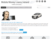 Tablet Screenshot of mobilemoneyireland.com
